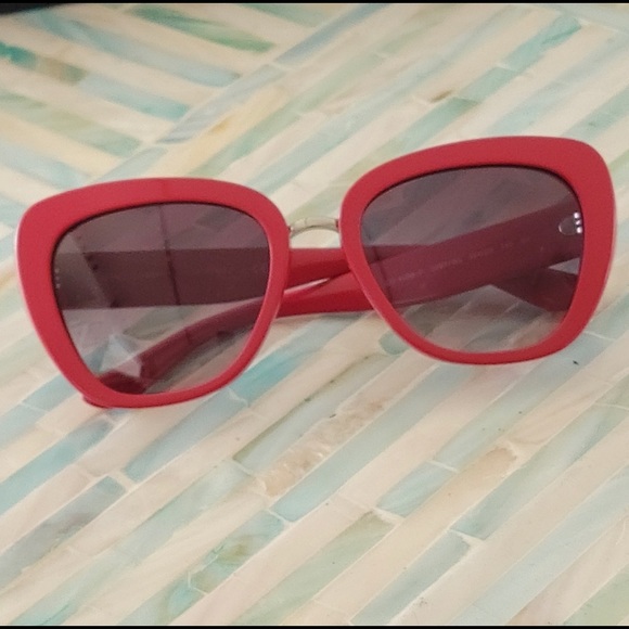 Dolce & Gabbana Red Cat Eye Sunglasses - Picture 2 of 8